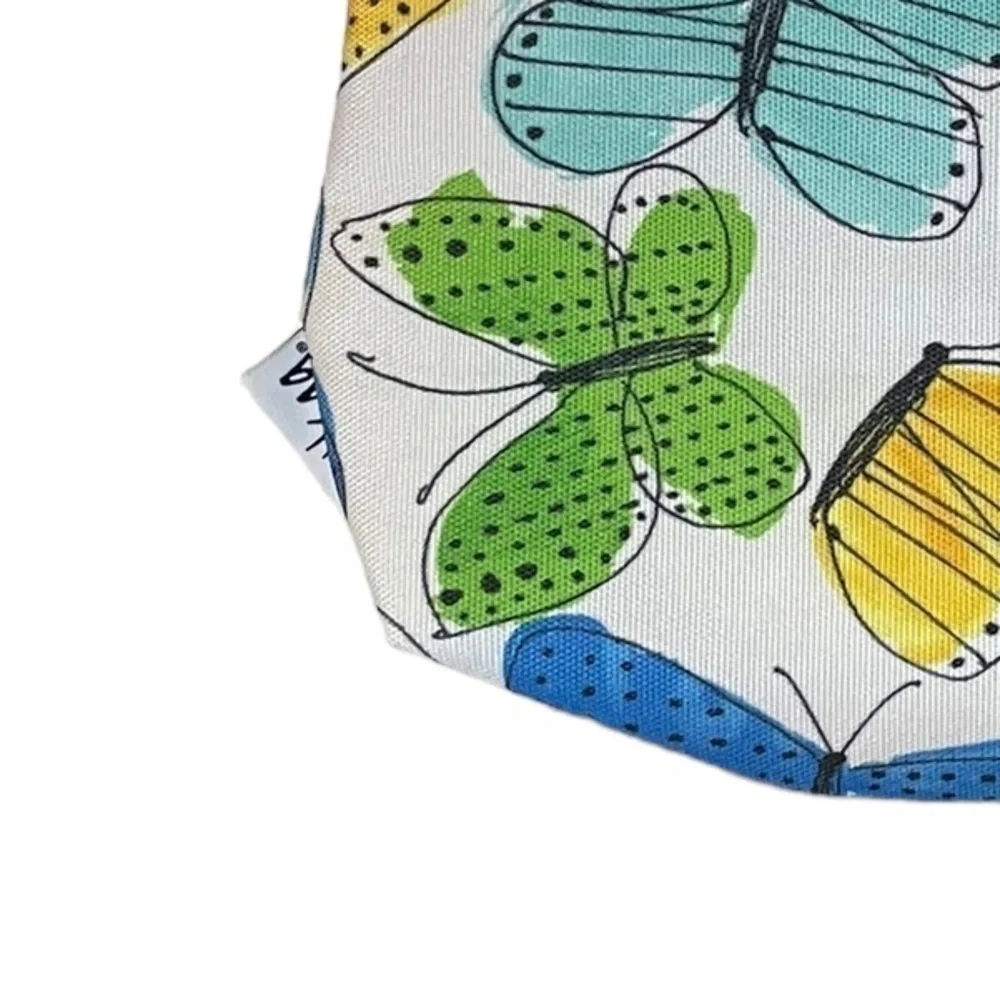 Vera Neumann for Clinique Butterfly Makeup Cosmetic Bag colorful storage bag